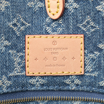 Louis Vuitton Monogram Denim Onthego MM Blue 6 of 9