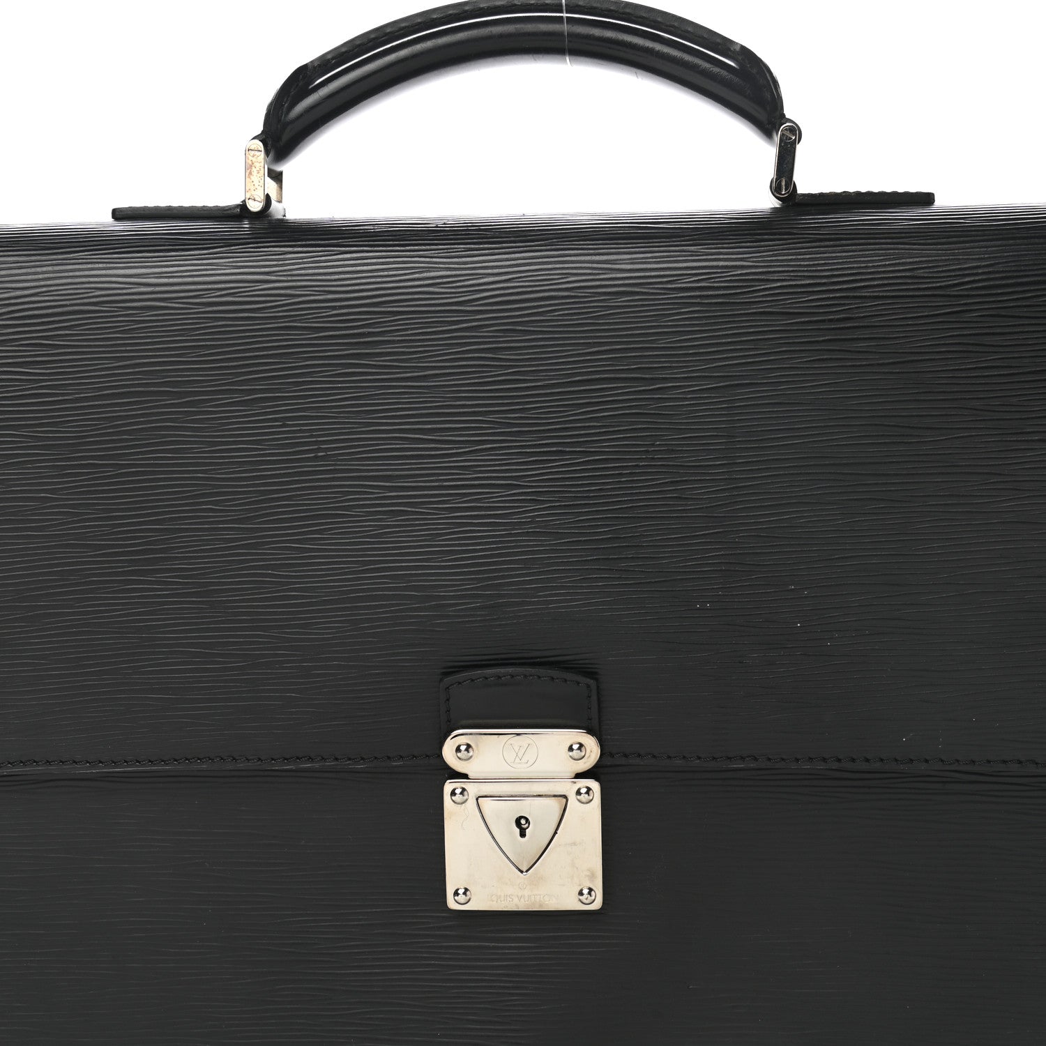 Louis Vuitton Epi Robusto 2 Compartment Briefcase Black 7 of 15