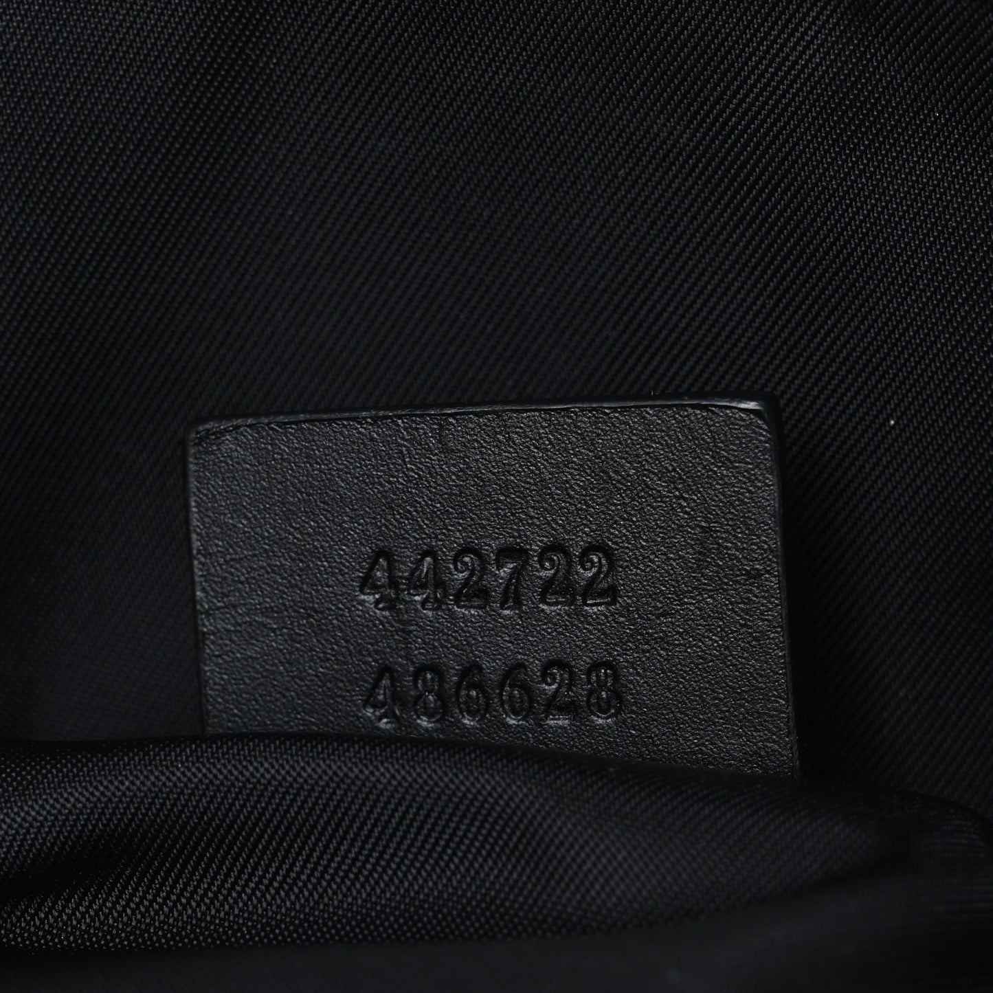 GG Supreme Monogram Web Dome Backpack Black