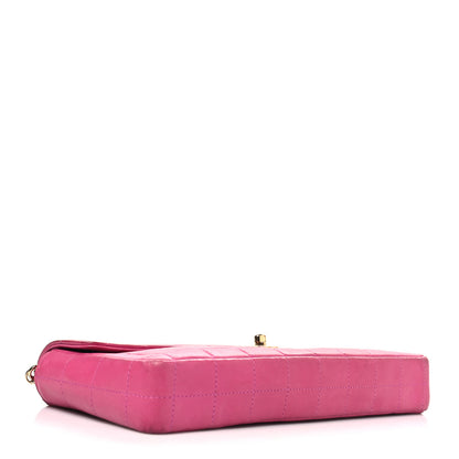 Chanel Lambskin East West Chocolate Bar Flap Pink 3 of 14