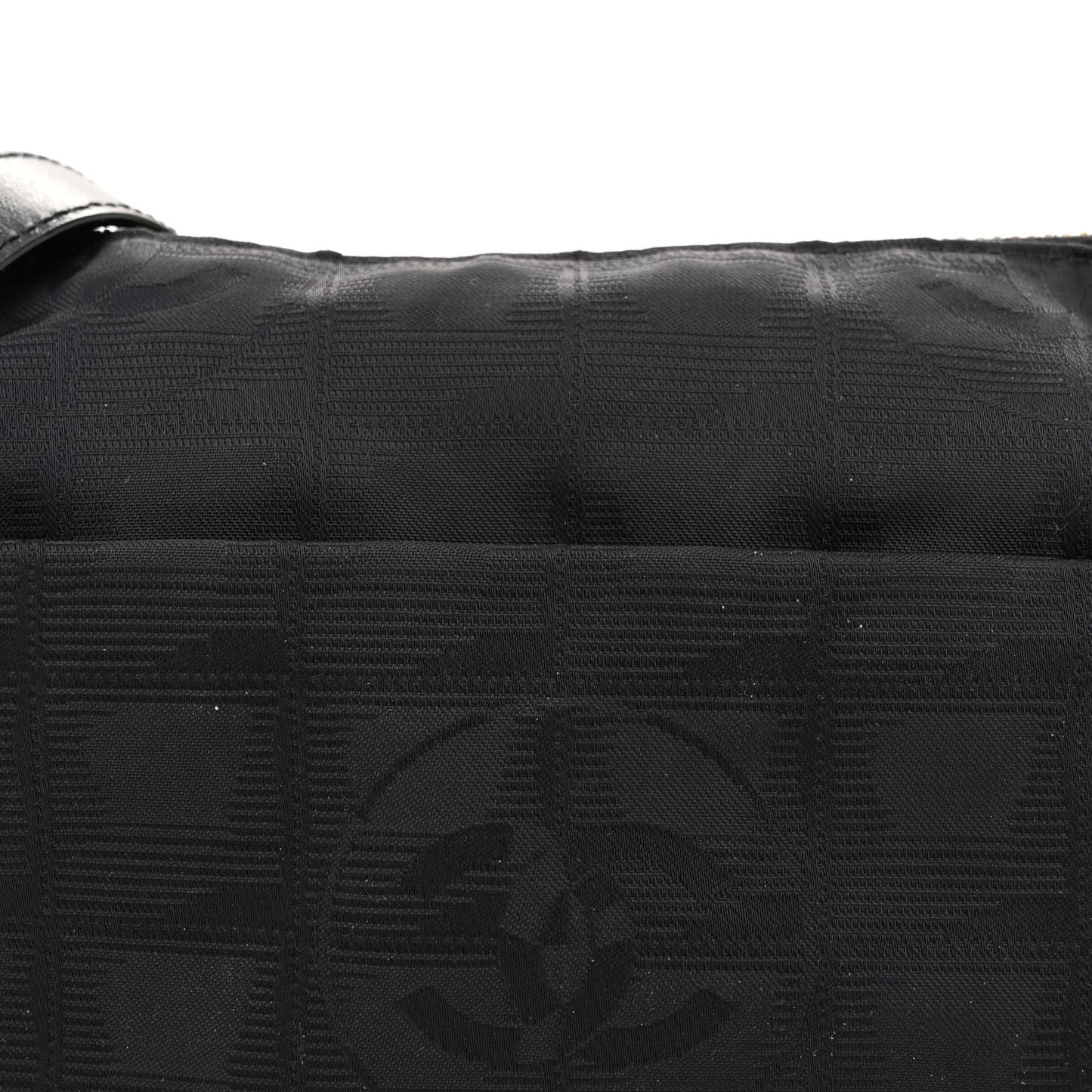 Nylon Sport Waist Bag Black