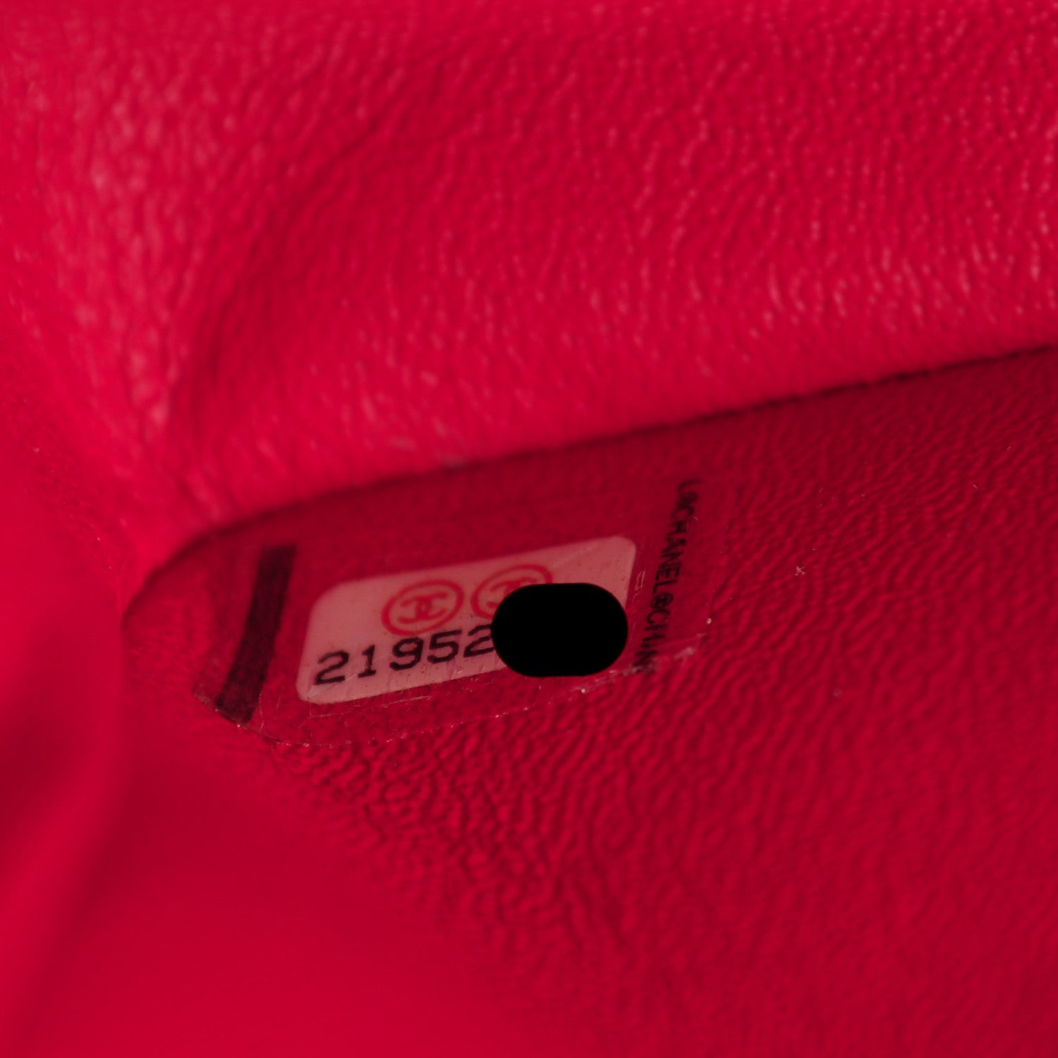 Chanel Lambskin Quilted Mini Rectangular Flap Red 8 of 8