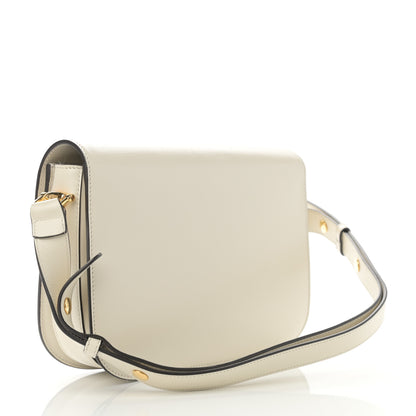 Gucci Azalea Calfskin Horsebit 1955 Shoulder Bag Mystic White 3 of 11