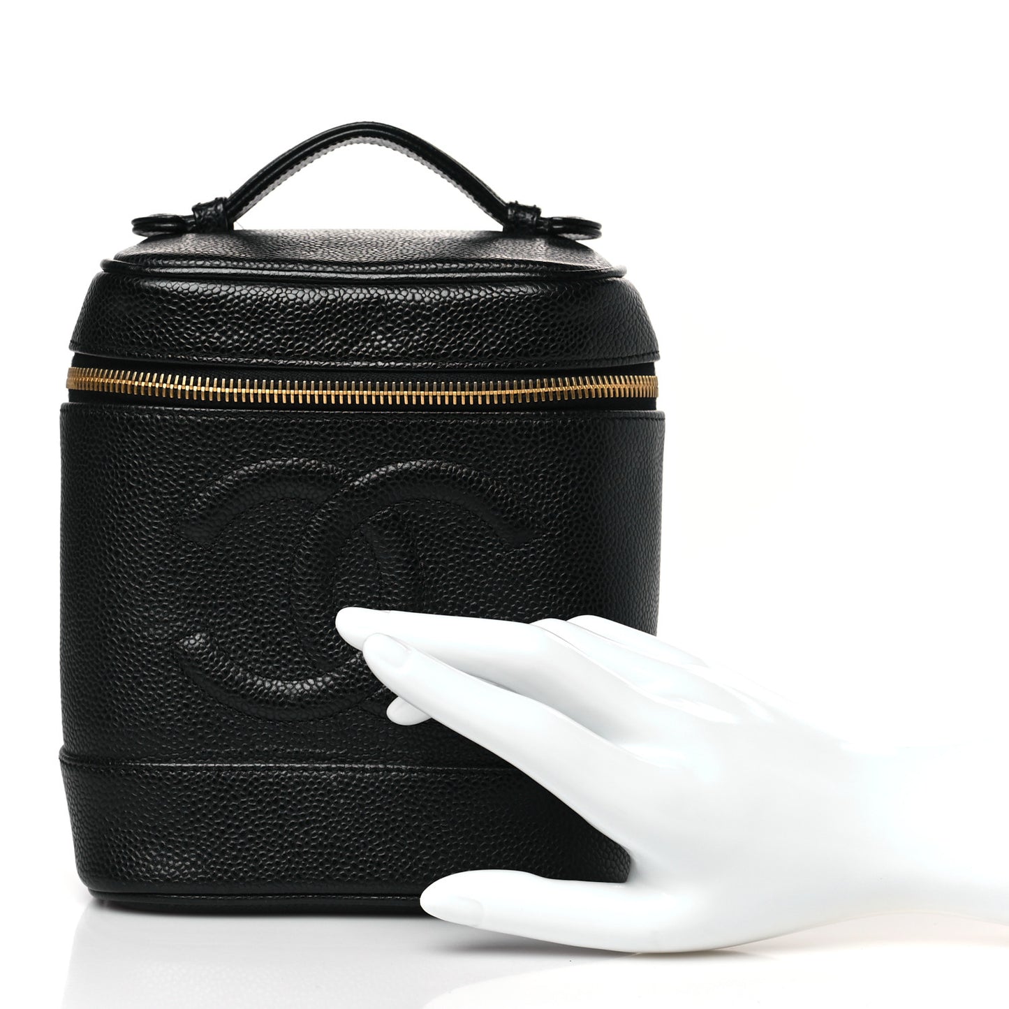 Caviar Vanity Cosmetic Case Black