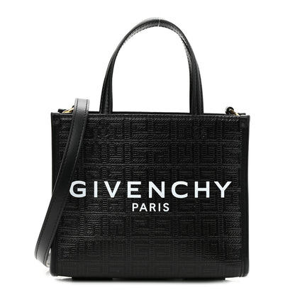 Givenchy Canvas Mini Bond Shopper 4G Tote Black 1 of 9