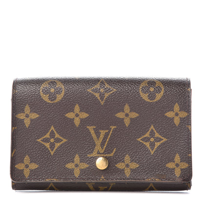 Louis Vuitton Monogram Porte-Monnaie Billets Tresor Wallet 1 of 6