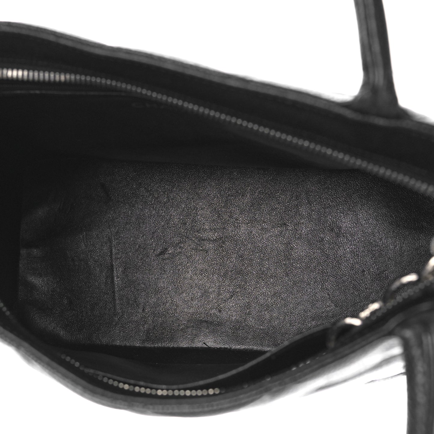 Caviar Quilted Medallion Tote Black