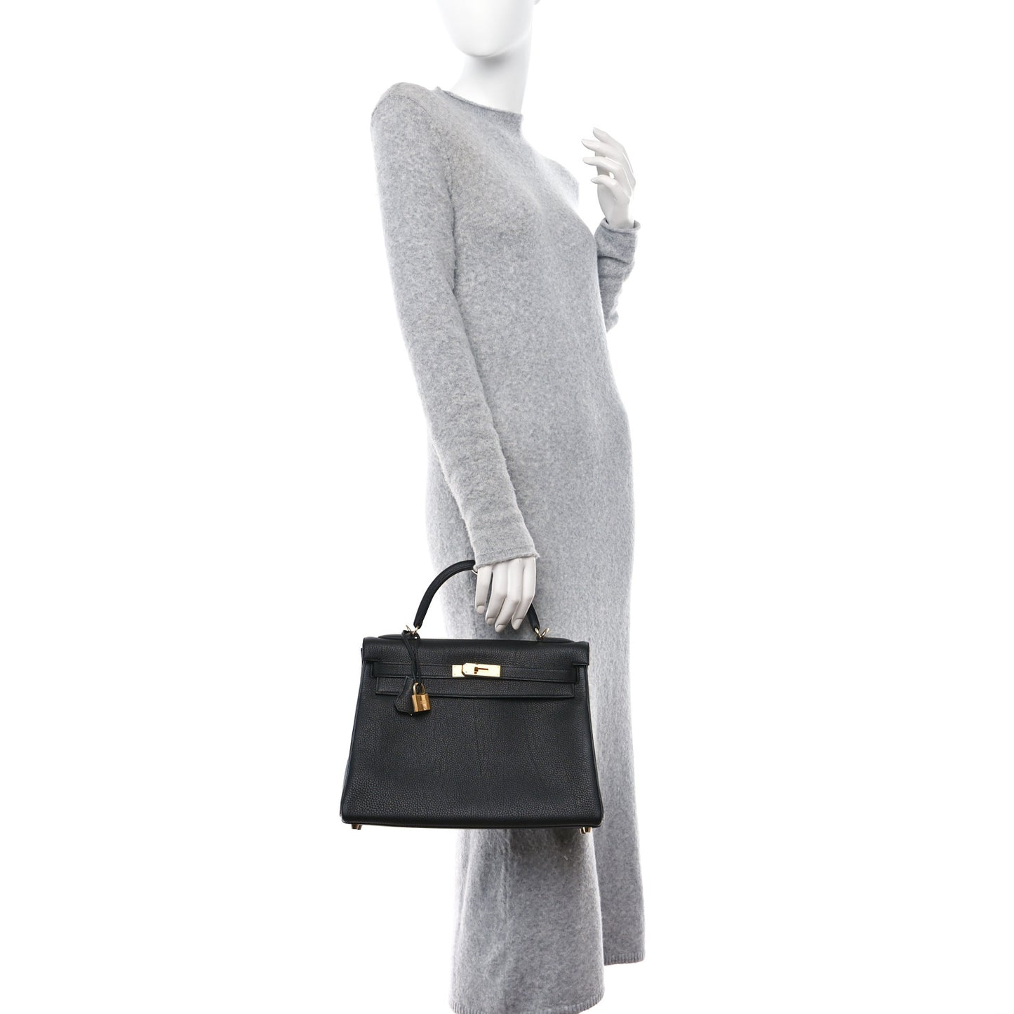 Togo Kelly Retourne 32 Black