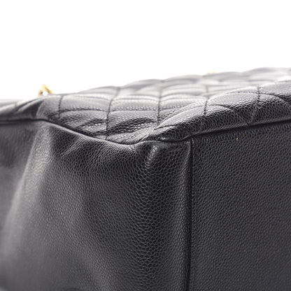 Chanel Caviar Quilted Grand Shopping Tote GST Black 10 of 13
