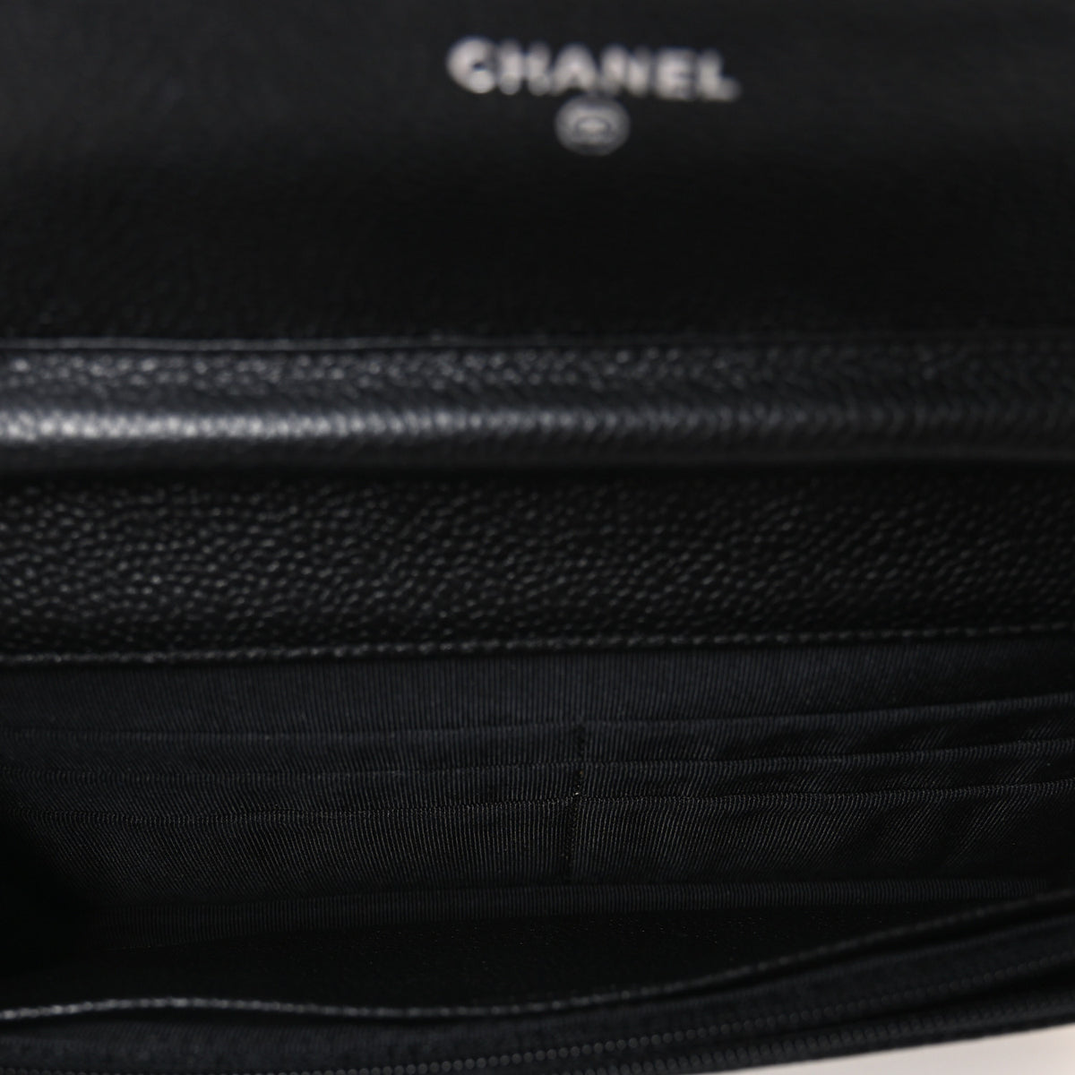 Chanel Caviar Quilted Wallet on Chain WOC Black 5 of 12