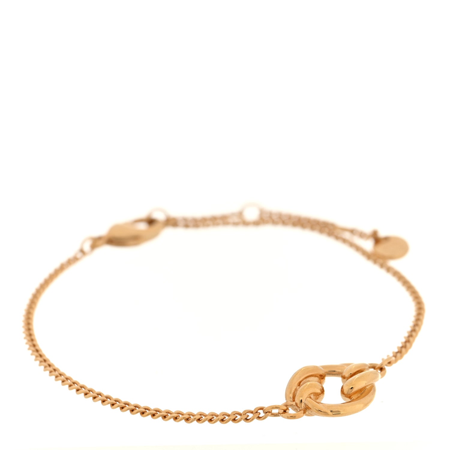 Fendi Metal Knot Bracelet Gold 1 of 4