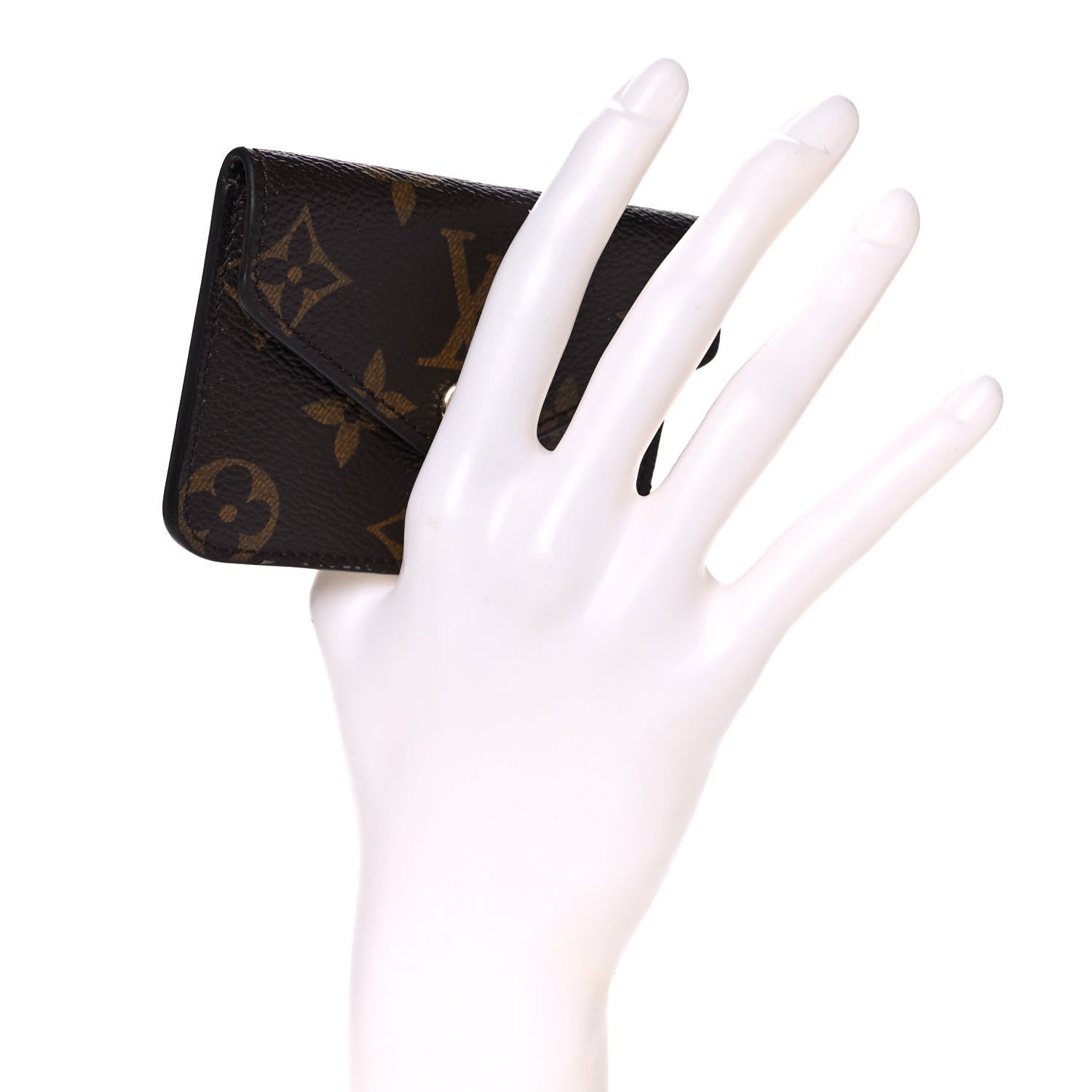 Louis Vuitton Monogram Felicie Strap & Go Card Case 2 of 10