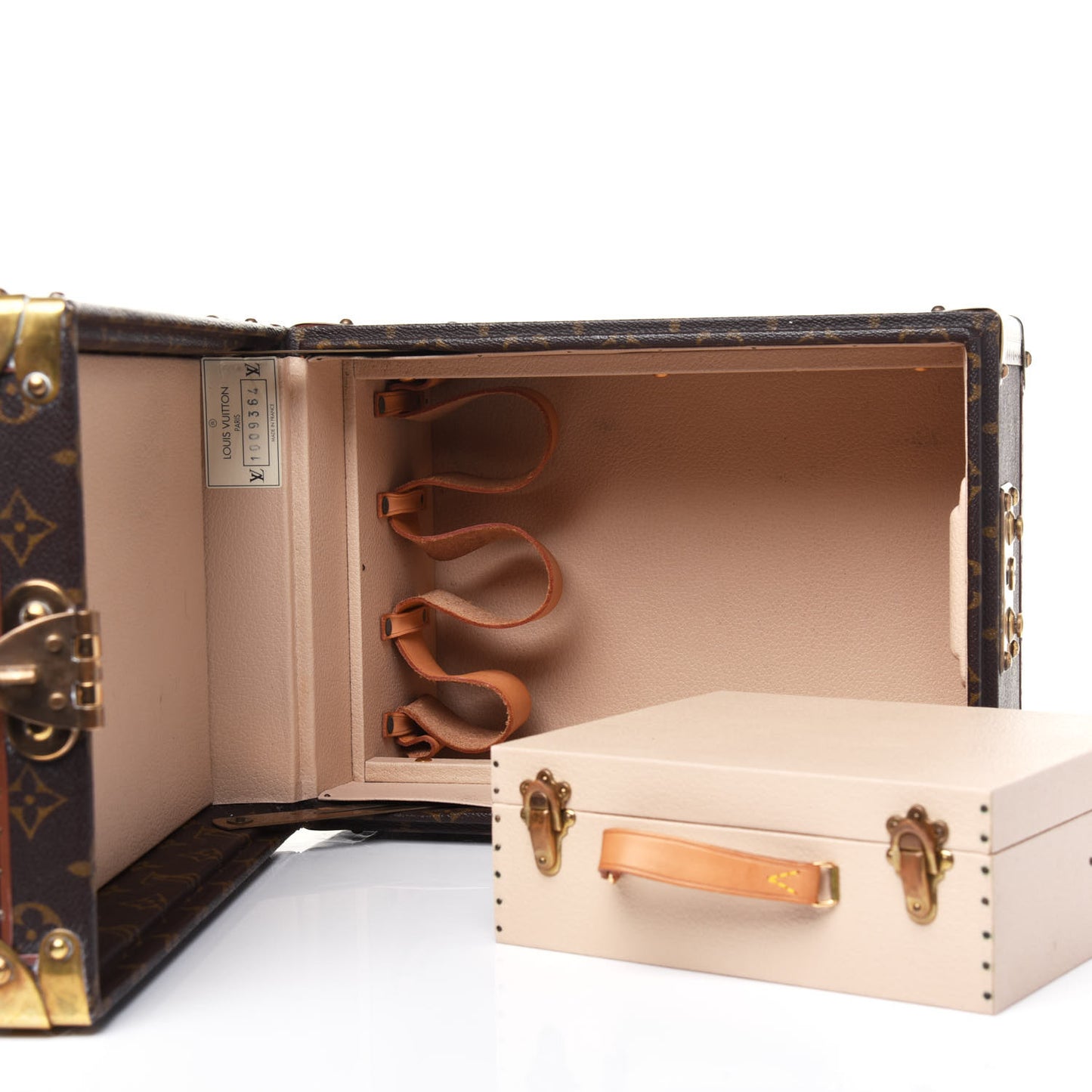 Monogram Boite Flacons Beauty Train Trunk Case