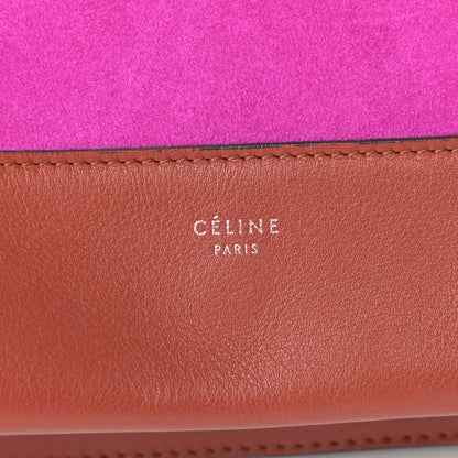 Celine Suede Calfskin Medium Frame Shoulder Bag Brick 11 of 23