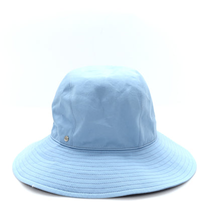 Hermes Terry Cotton Serge Hat 57 Bleu Paradis 3 of 8