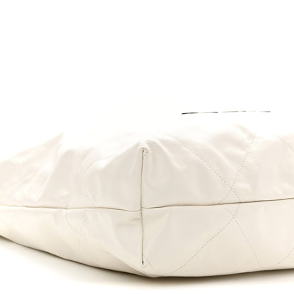 Chanel Calfskin Quilted Chanel 22 White 10 of 12