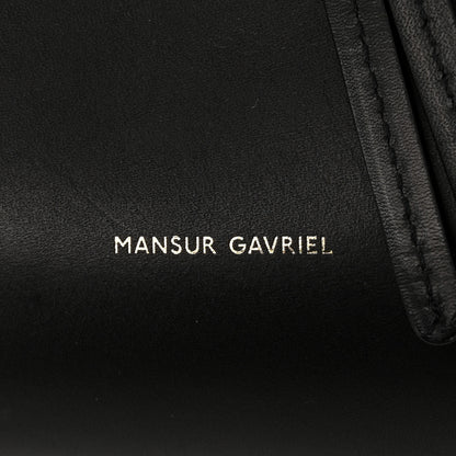 Mansur Gavriel Calfskin Lady Bag Black Flamma 6 of 15