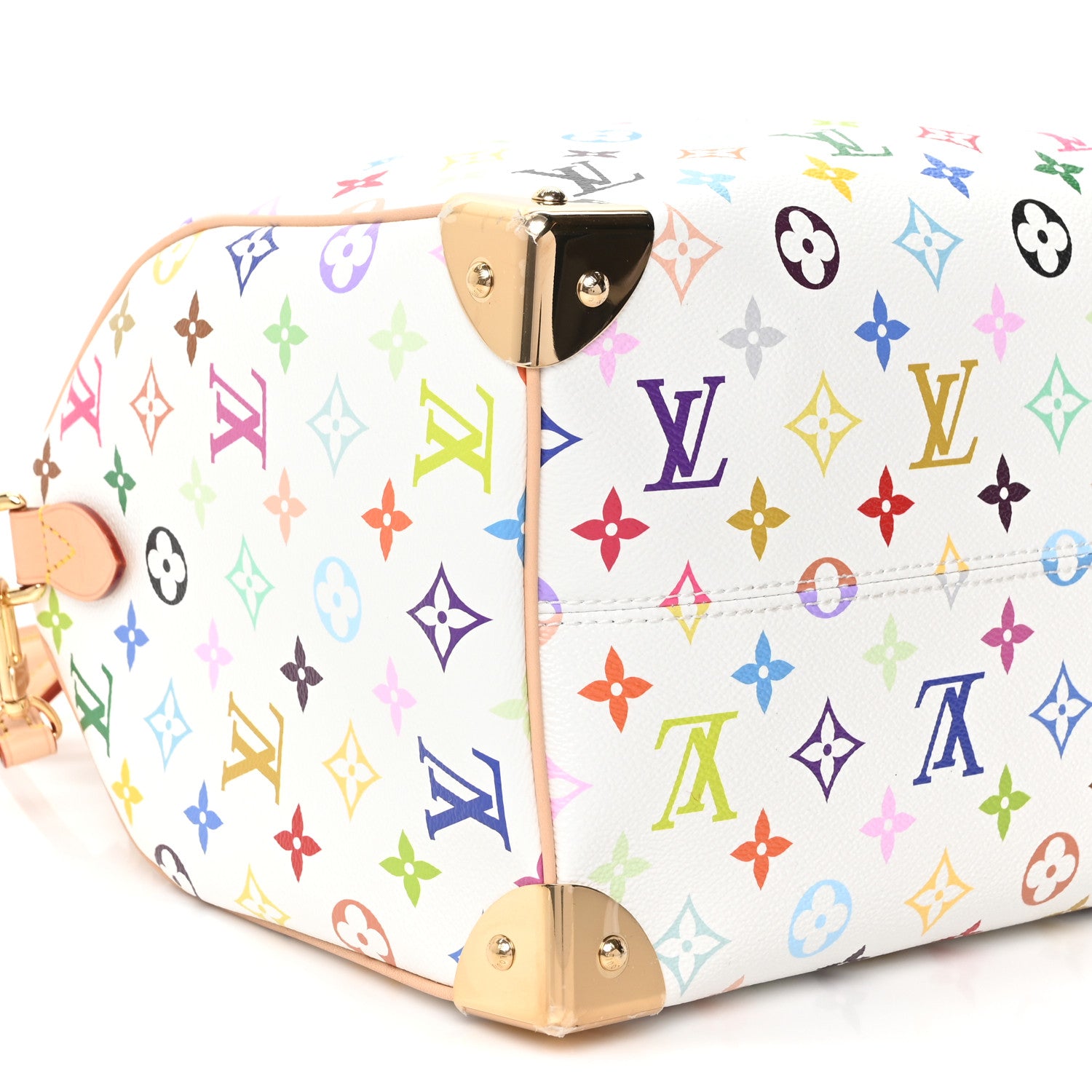 Louis Vuitton LV X TM Monogram Multicolor Speedy Soft 30 White 8 of 9