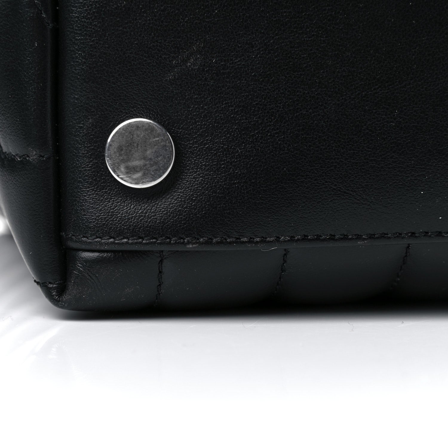 Saint Laurent Calfskin Y Quilted Monogram Large Loulou Chain Satchel Black 14 of 17