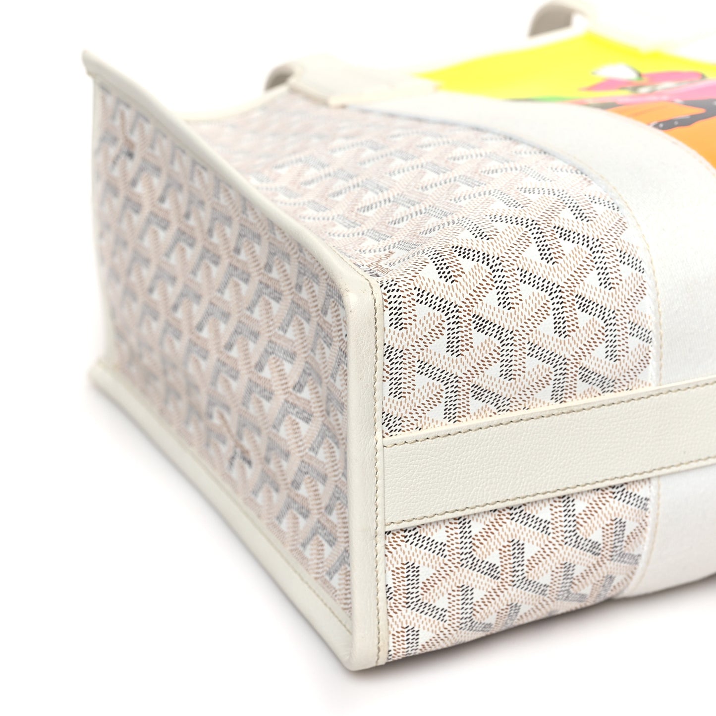 Goyardine Villette Tote White