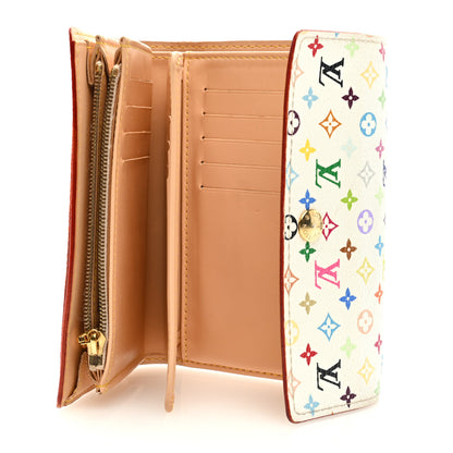 Louis Vuitton Monogram Multicolor Alexandra Wallet White 5 of 6