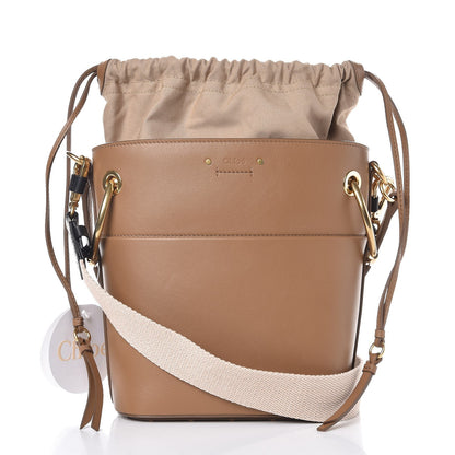 Chloe Smooth Calfskin Small Roy Bucket Bag Nut 4 of 12