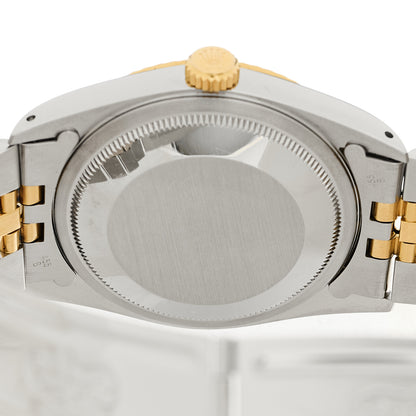 Rolex Stainless Steel 18K Yellow Gold 36mm Oyster Perpetual Datejust Watch Champagne 16233 Champagne 4 of 4