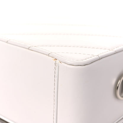 Off-White Calfskin Striped Diag Binder Flap Bag White 11 of 13