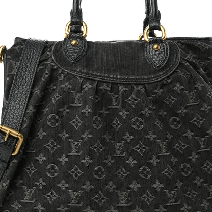 Louis Vuitton Denim Neo Cabby GM Black 6 of 10
