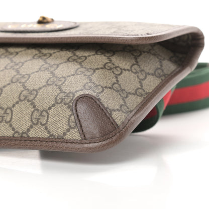 Gucci GG Supreme Monogram Neo Vintage Web Belt Bag Brown 10 of 10