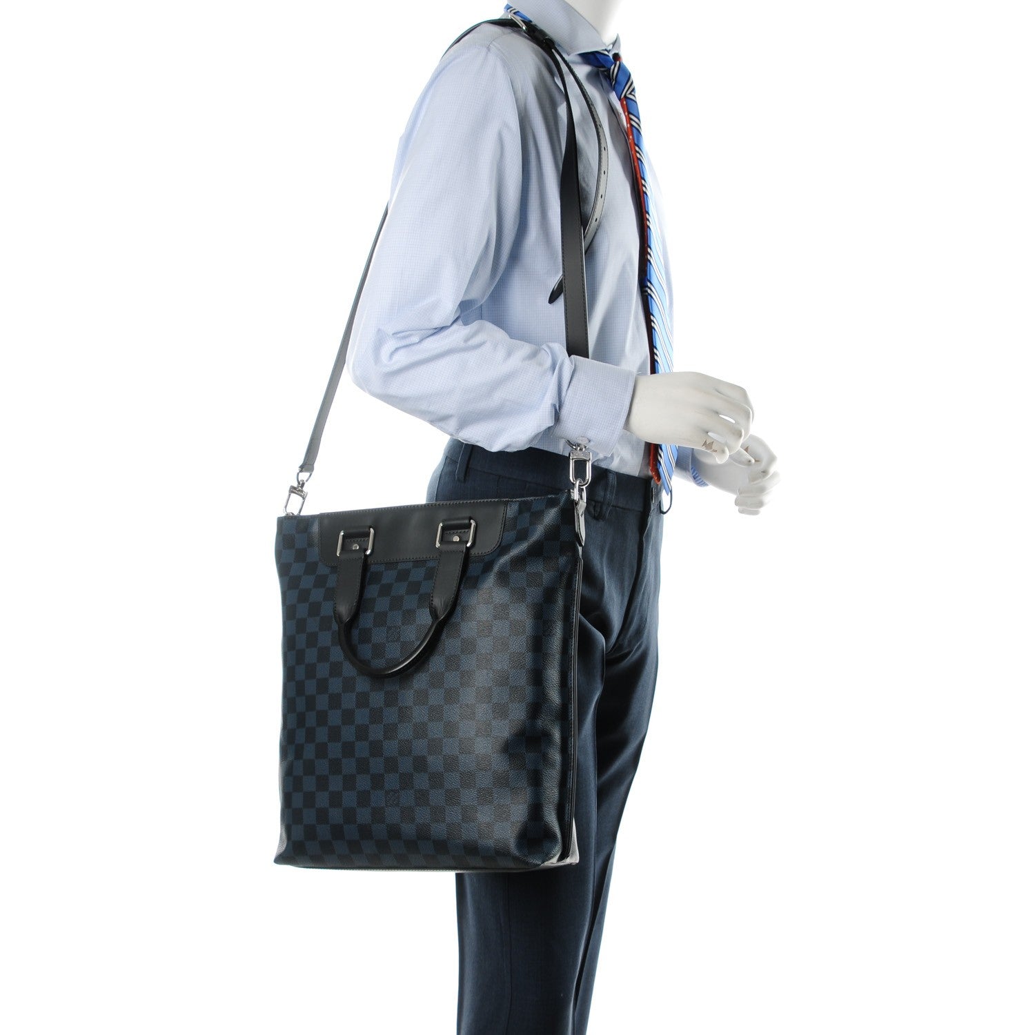 Louis Vuitton Damier Cobalt Cabas Jour 2 of 7