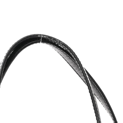 Prada Tessuto Nylon Soft Calfskin Shoulder Bag Black 11 of 12