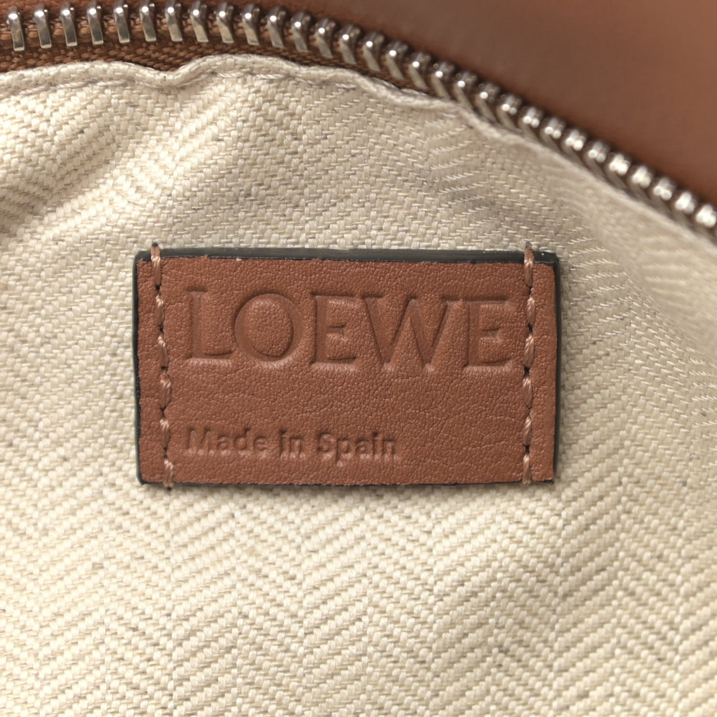 Calfskin Medium Puzzle Bag Tan