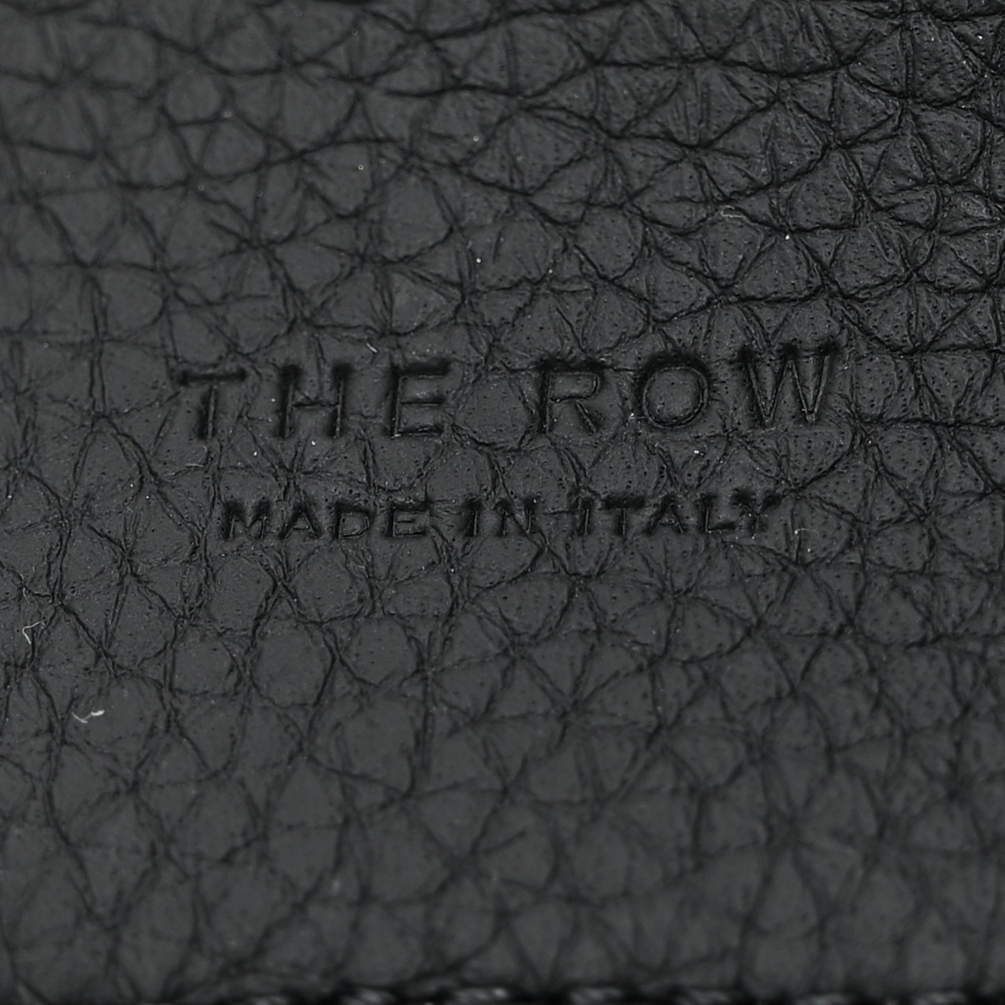 Grained Calfskin Soft Margaux 10 Bag Black