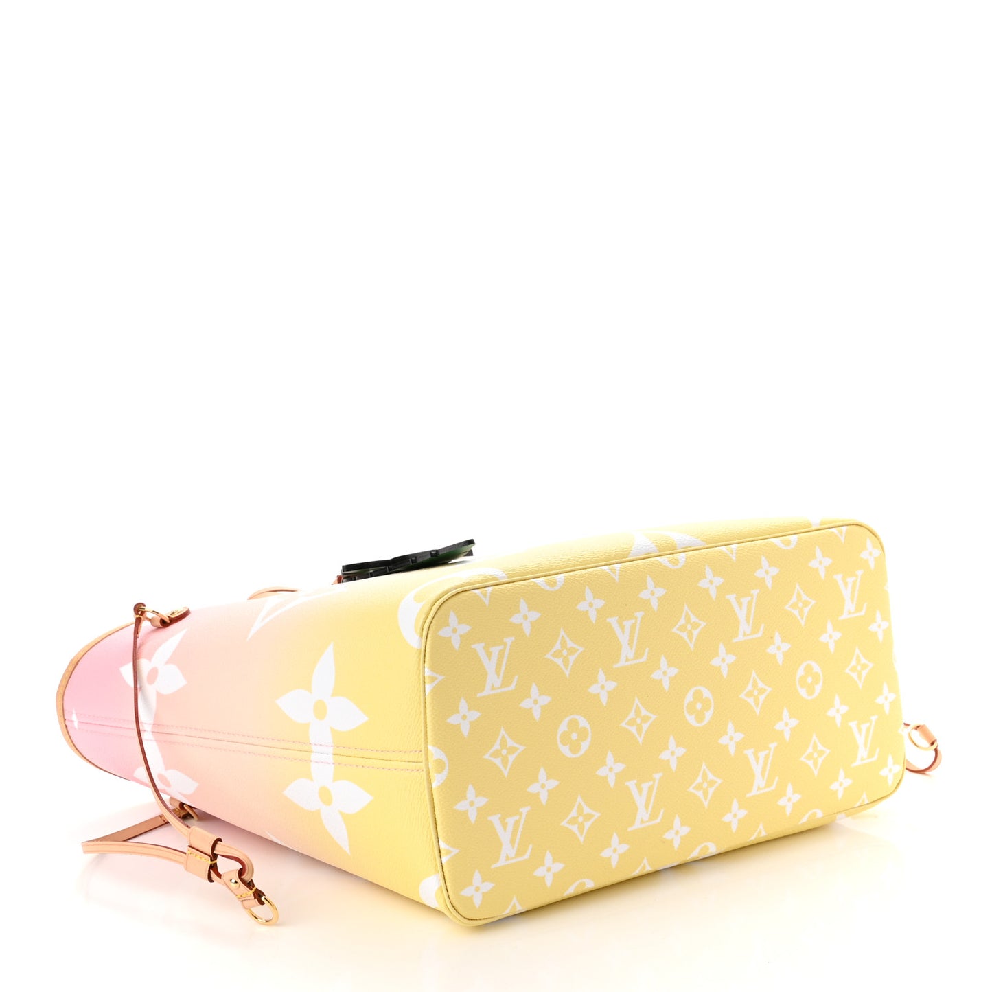 Monogram Giant By The Pool Neverfull MM Light Pink