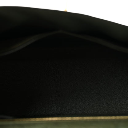 Hermes Ostrich Kelly Sellier 32 Vert Olive 5 of 15