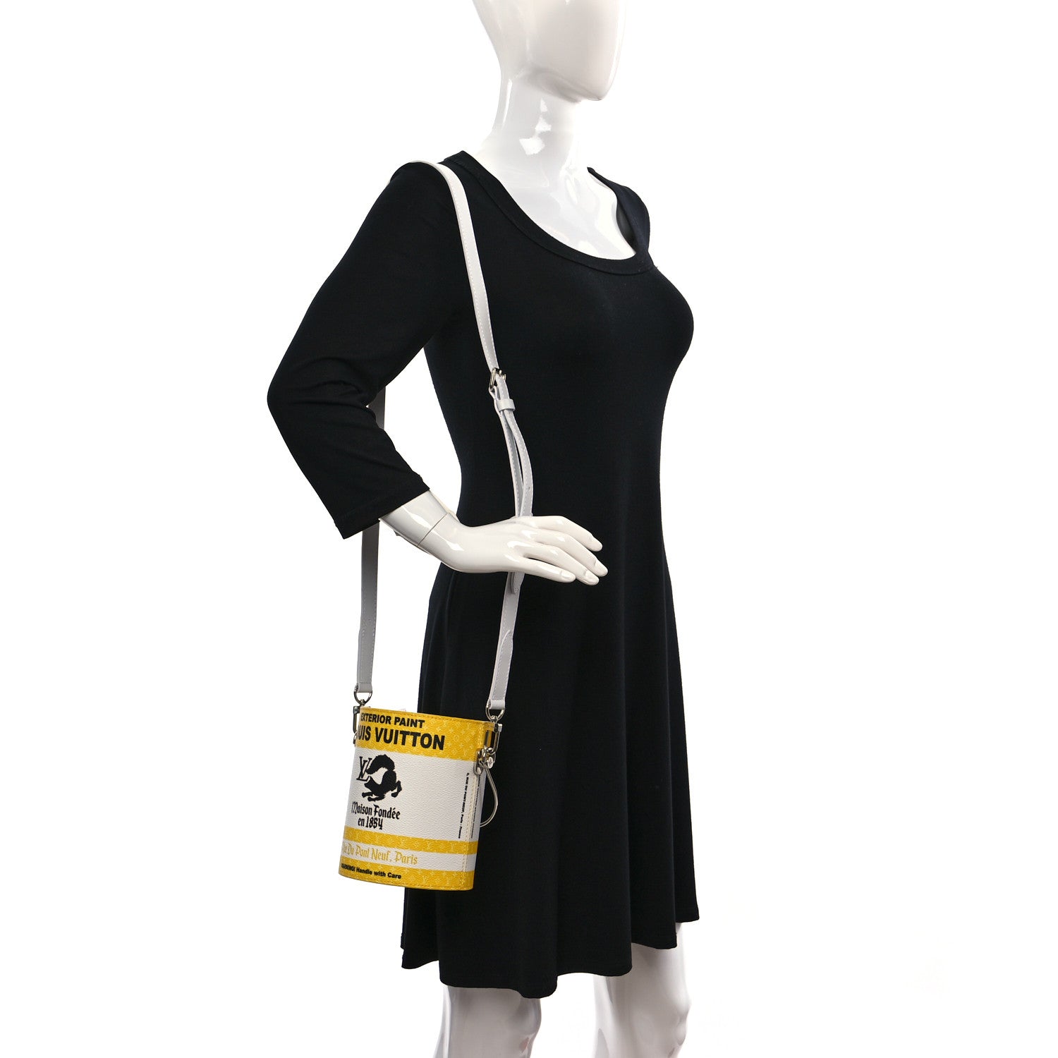 Louis Vuitton Monogram LV Paint Can Yellow 2 of 9