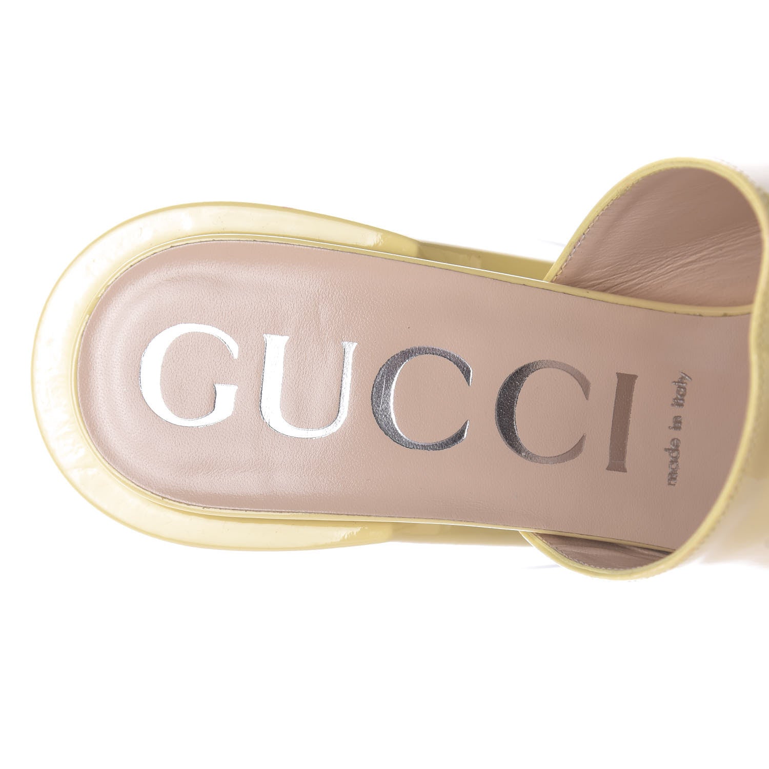 Gucci Patent Lexi Horsebit High-Heel Slide Sandals 41 Burro 8 of 14