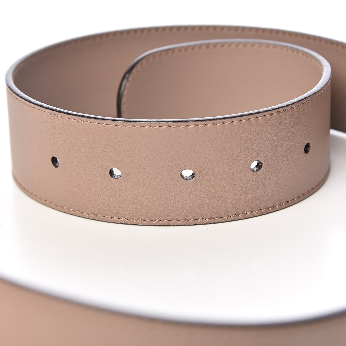 Calfskin Double G 40mm Belt 80 32 Porcelain Rose