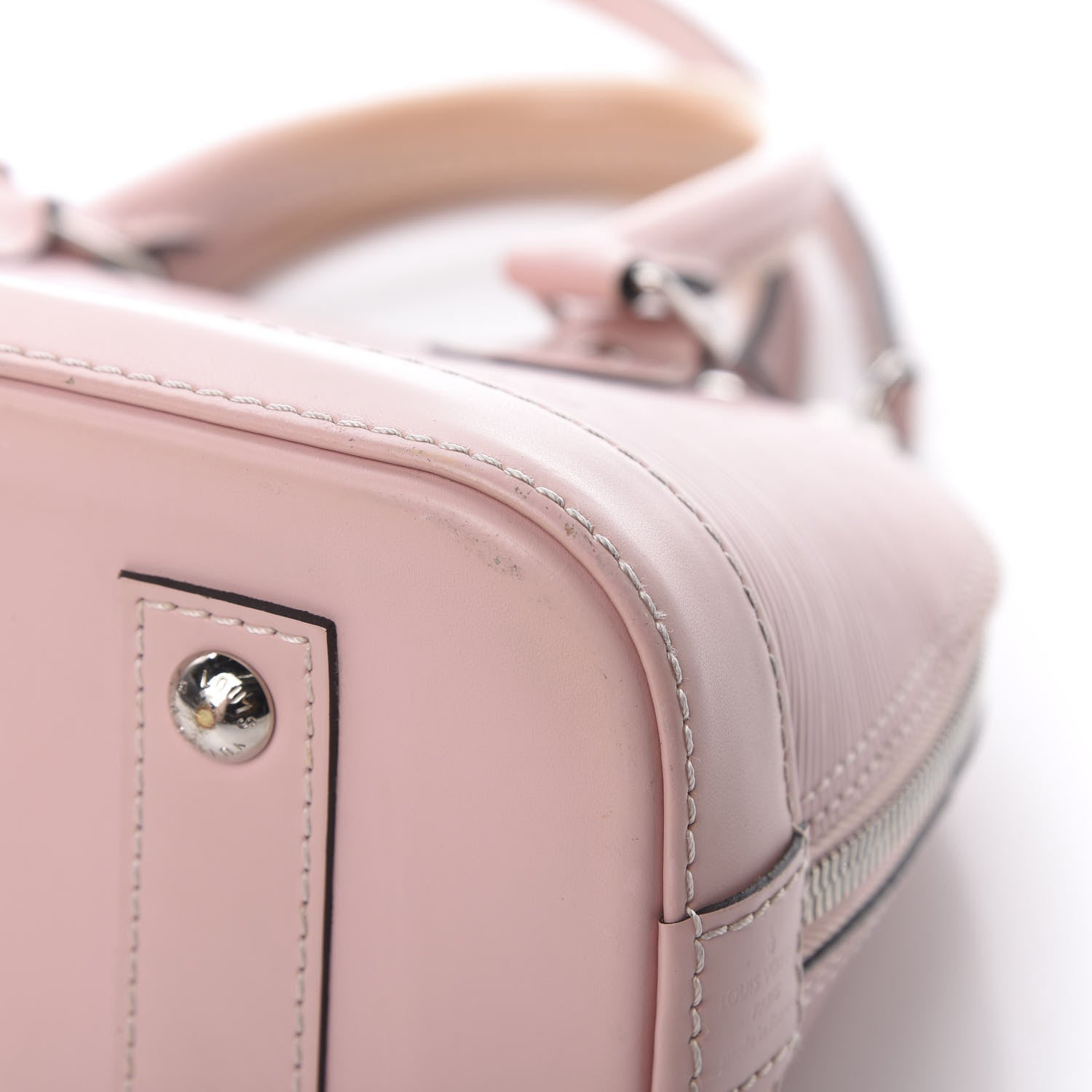 Louis Vuitton Epi Alma BB Rose Ballerine 10 of 19