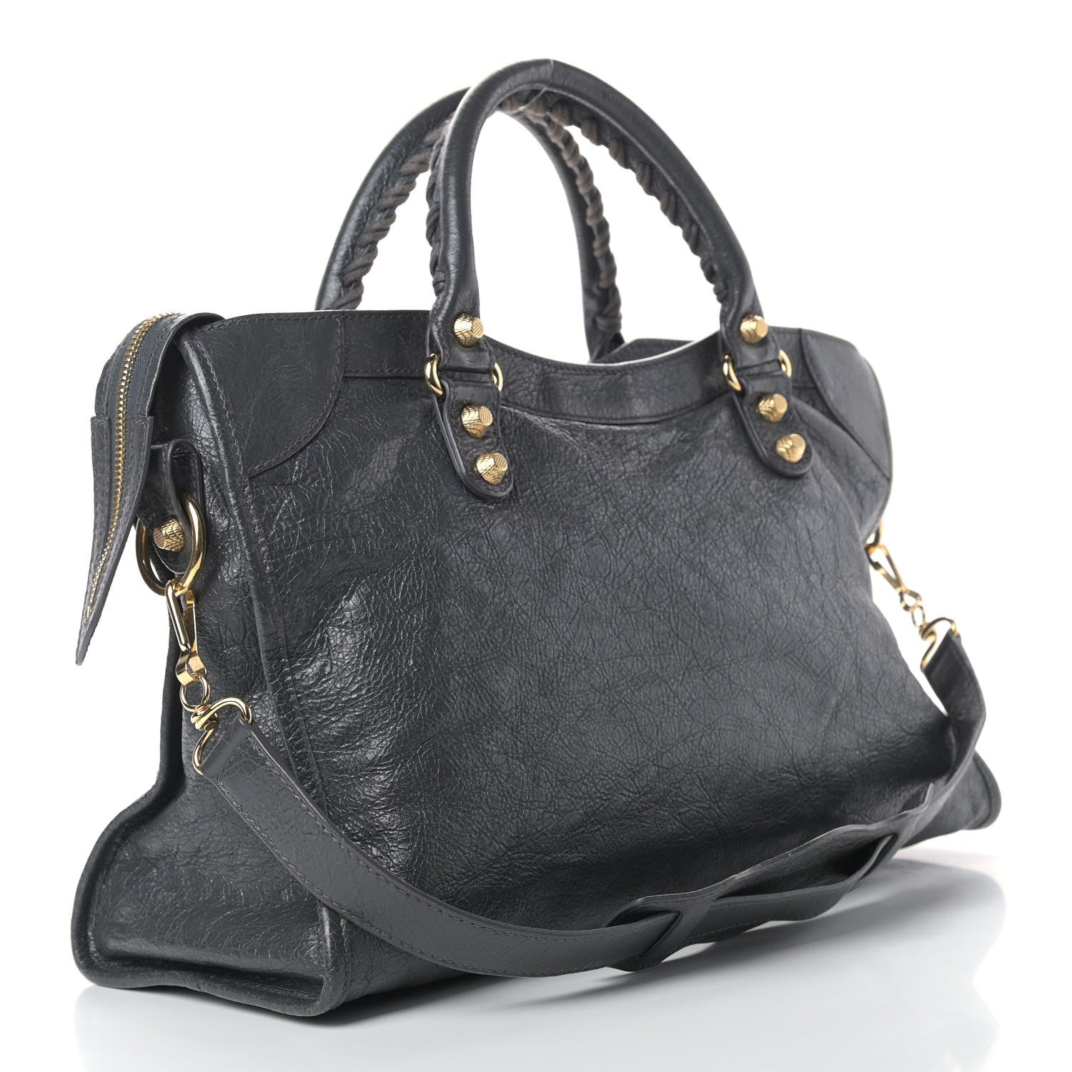 Balenciaga Agneau Giant 12 Gold Hardware City Gris Fossile 3 of 10