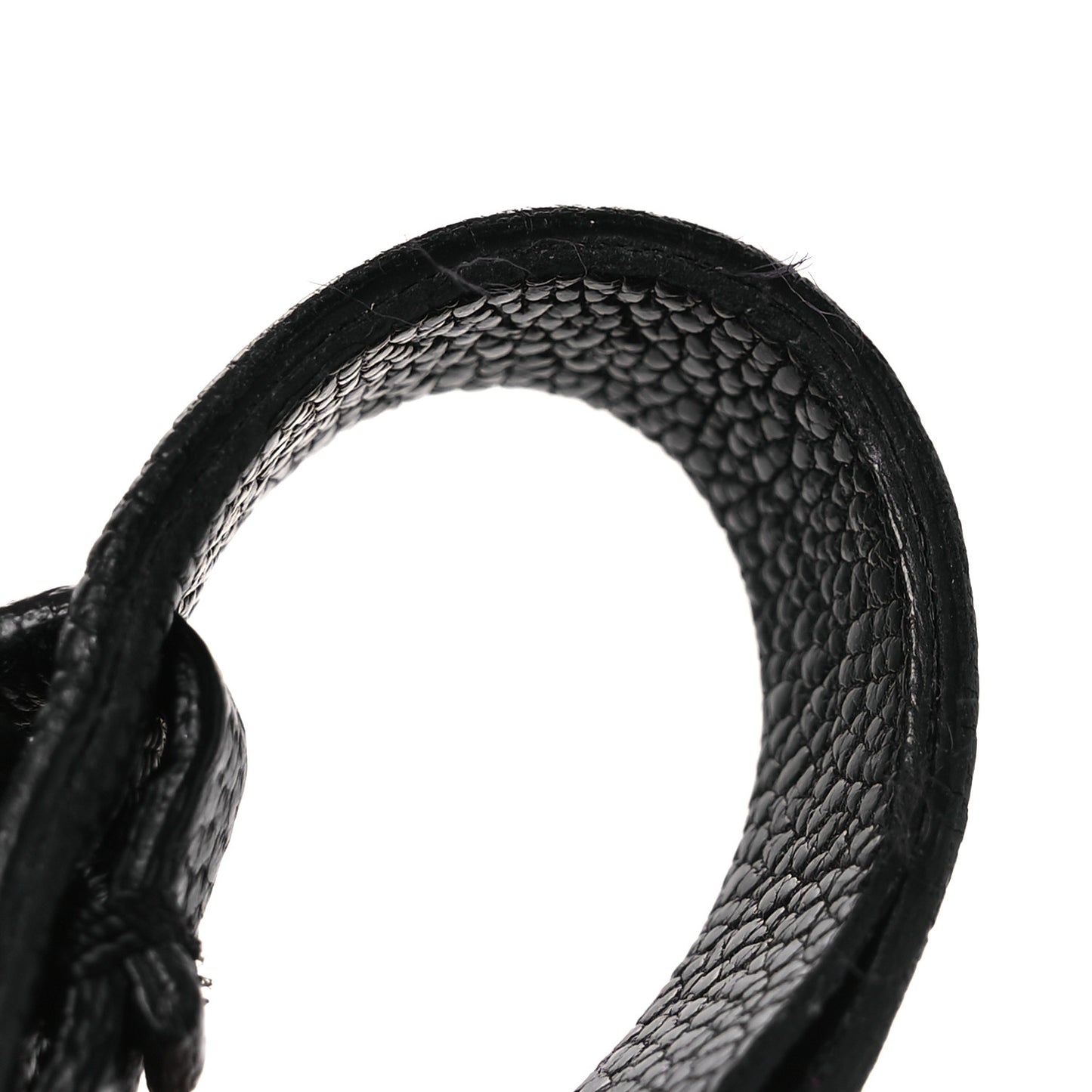 Sugar Goatskin Pandora Wristlet Black