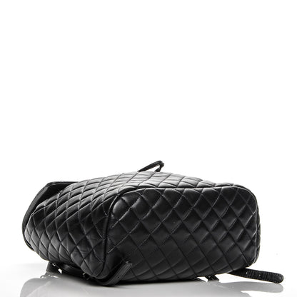 Chanel Lambskin Quilted Large Urban Spirit Backpack Dark Navy 4 of 7