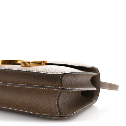 Hermes Epsom Horseshoe Constance 24 Etoupe 10 of 11
