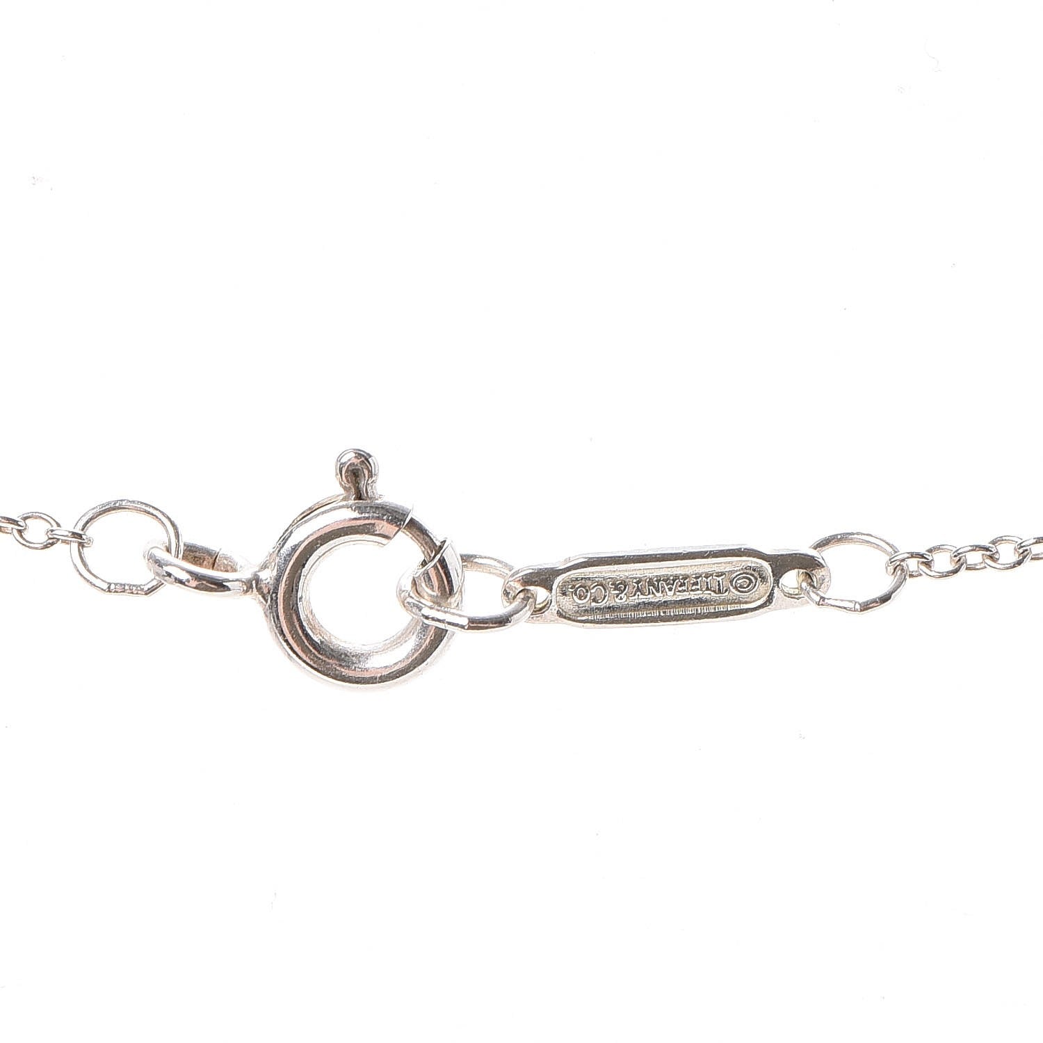 Tiffany Sterling Silver Citrine Sparklers Pendant Necklace 4 of 6