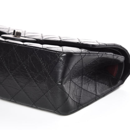 Chanel Aged Calfskin Quilted 2.55 Reissue 226 Flap Black 6 of 10