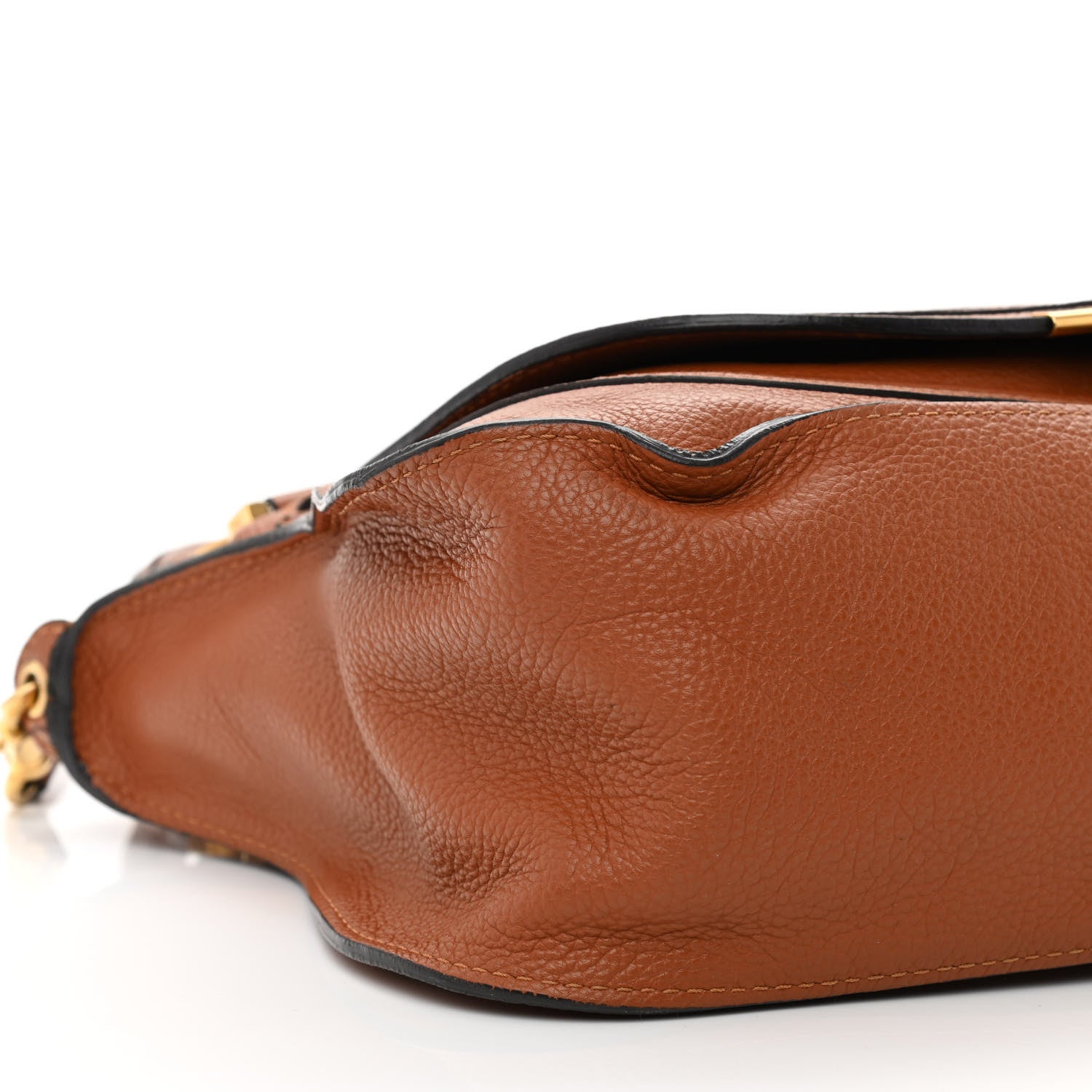 Chloe Calfskin Small Marcie Satchel Tan 9 of 15