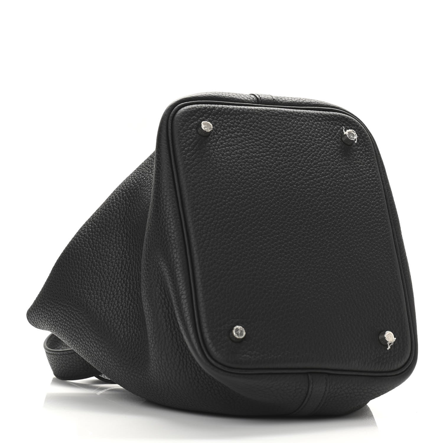 Hermes Taurillon Clemence Picotin Lock 22 MM Black 4 of 10