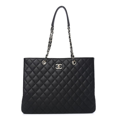 Chanel Caviar Quilted Large Shopping Tote Black 1 of 8
