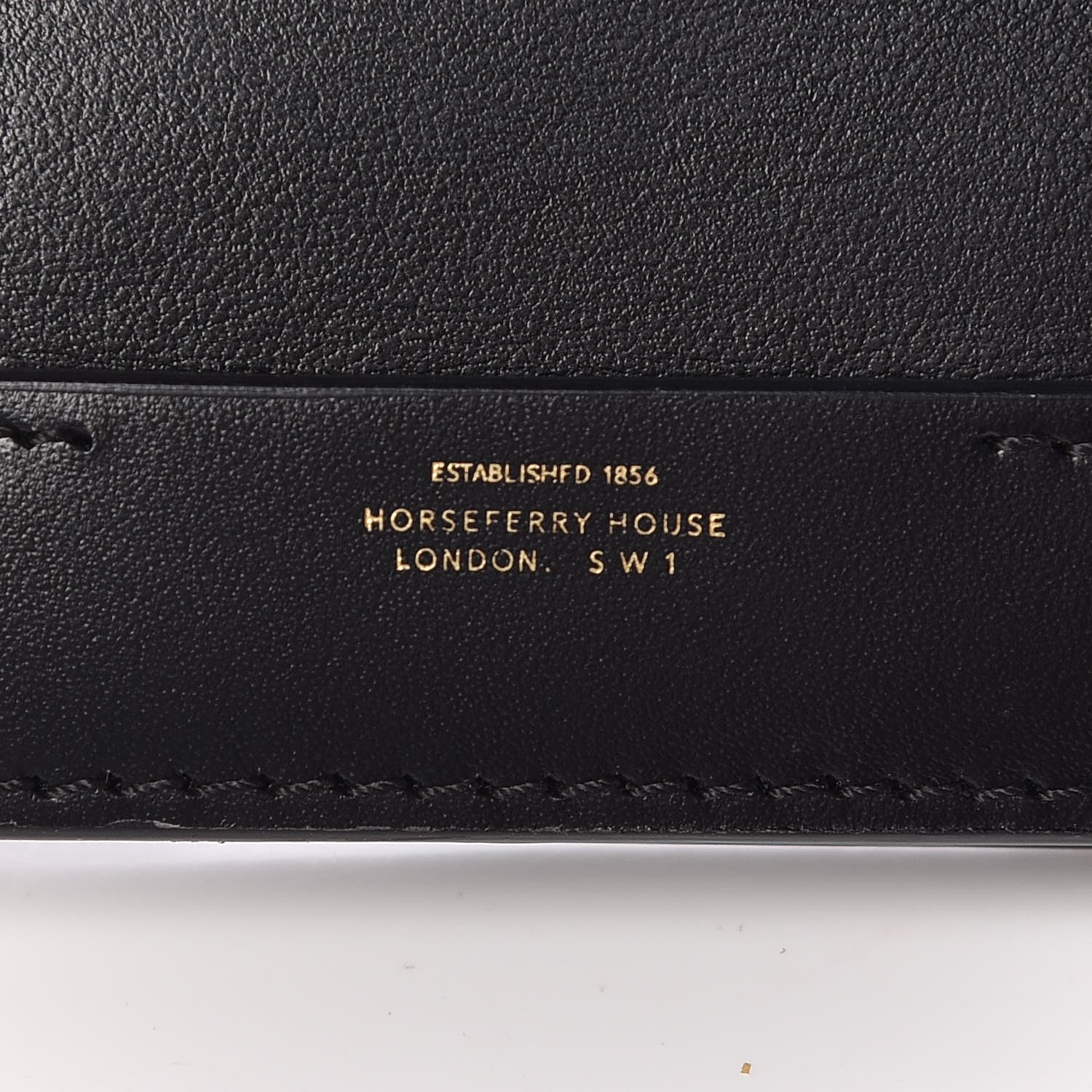 Burberry Calfskin Mini Jody Chain Card Case Black 7 of 8